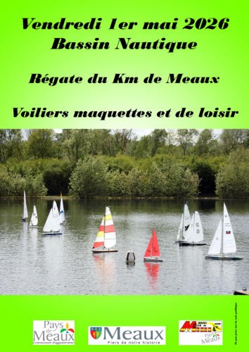 affiche OPEN-VOILE du Km DE MEAUX 2026
